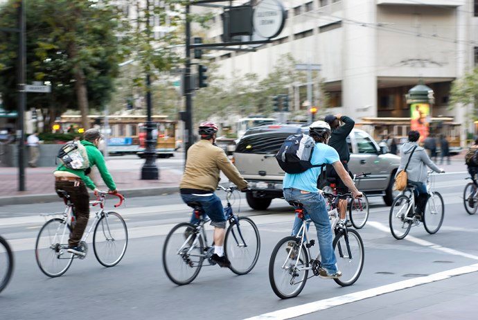 Circuler à vélo en ville