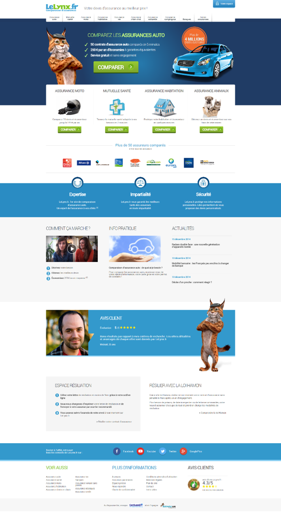 LeLynx.fr lance son nouveau site