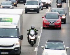 La circulation inter-files des motards en phase expérimentale