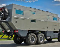 Le Global XRS 7200 : un camping-tank pour faire le tour du monde