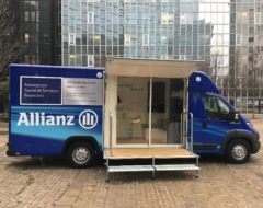 Une agence mobile Allianz part à la rencontre des Français