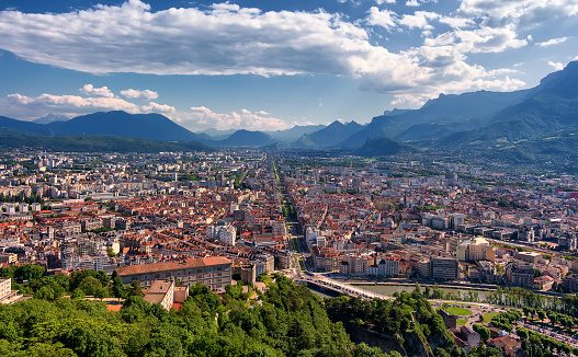 vue sur grenoble