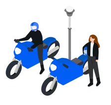 <span class="black-text">Assurance moto</span> : comparez les assurances moto !