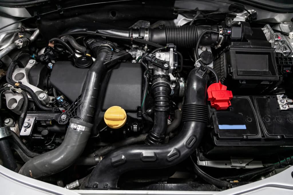 moteur de voiture