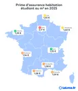 Assurance habitation au m² en France