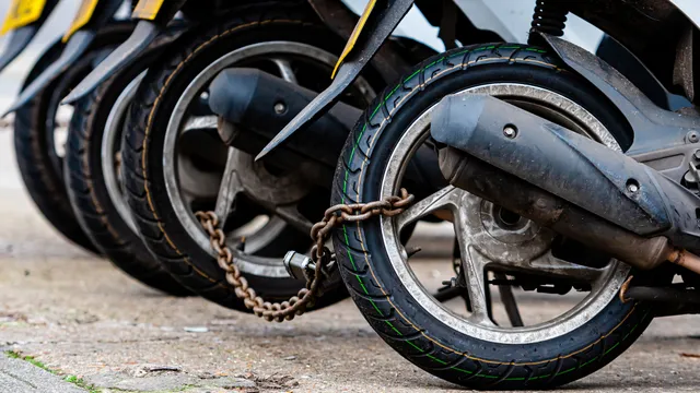 Les vols de motos ont diminué de 17 %